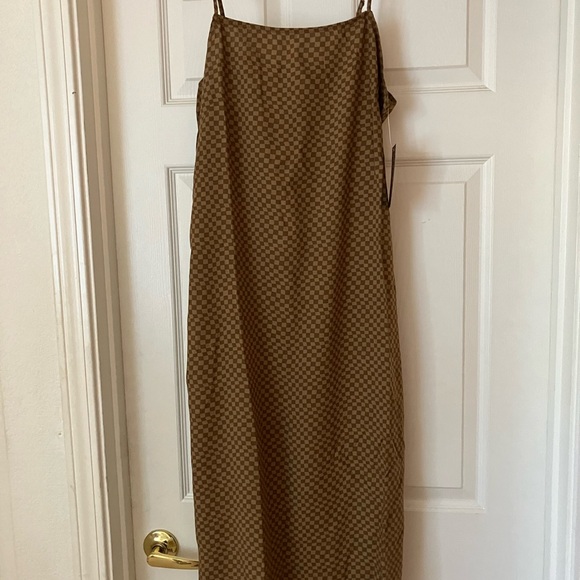 VANS Two-Tone Checkered Camden Slip Dress M NWT - Picture 9 of 10